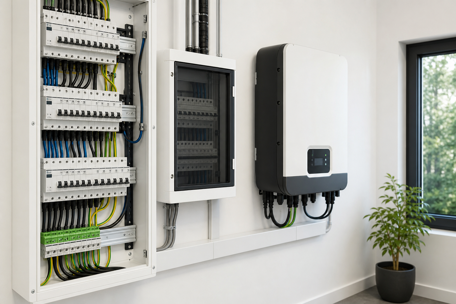 Elektroinstallation – Verteilung und Anschluss